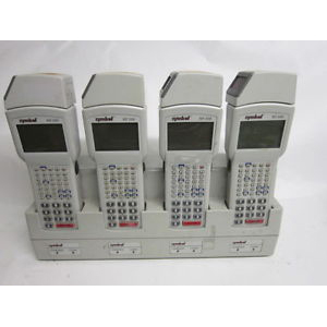 Hand Held Bar Code Scanners Motorola Symbol PDT-3100 W/ Charging Station