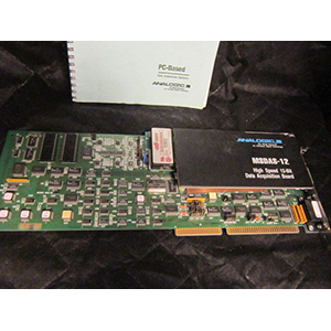 ANALOGIC MSDAS-12 MOD HIGH SPEED 12-BIT DATA ACQUISITION BOARD MSDAS12